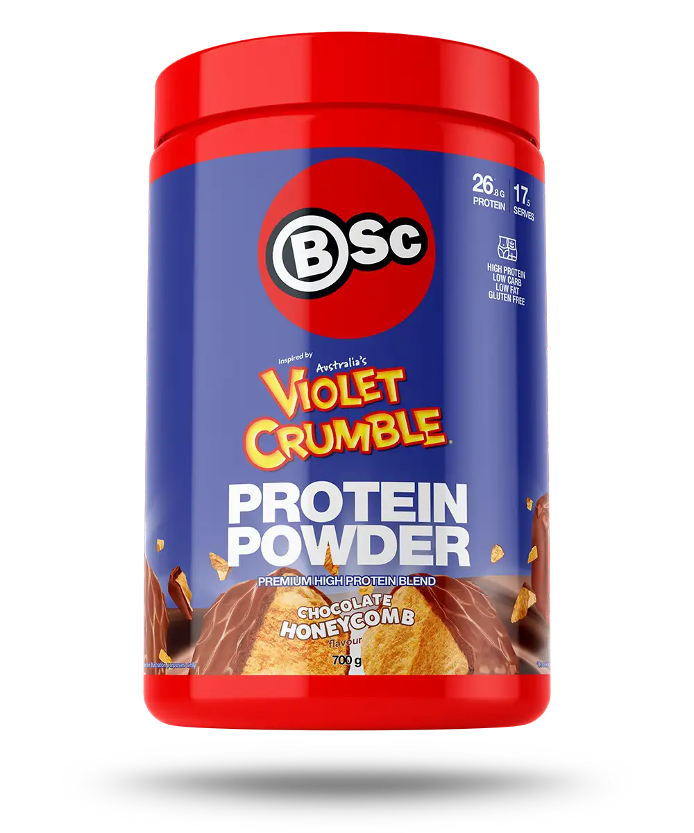BSc x Violet Crumble Protein Powder 700g