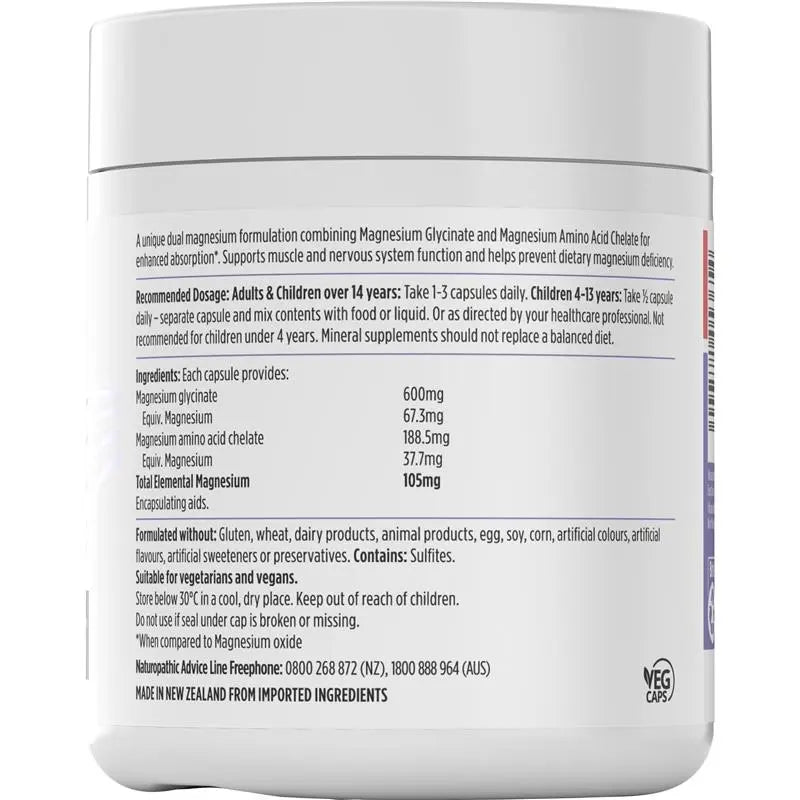 Nutra-Life Magnesium Hi-Zorb 200 Capsules