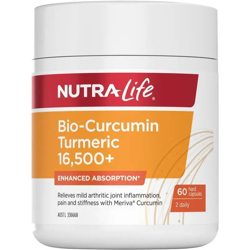Nutra-Life Bio-Curcumin Turmeric 16,500+ 60 Capsules
