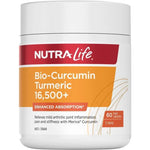 Nutra-Life Bio-Curcumin Turmeric 16,500+ 60 Capsules