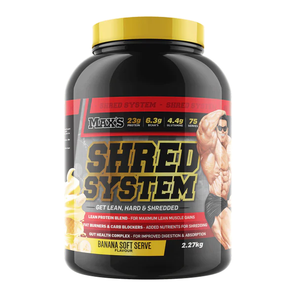Max's Shred System 2.27kg Thermogenic