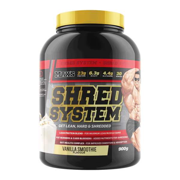 Max's Shred System 900g Thermogenic