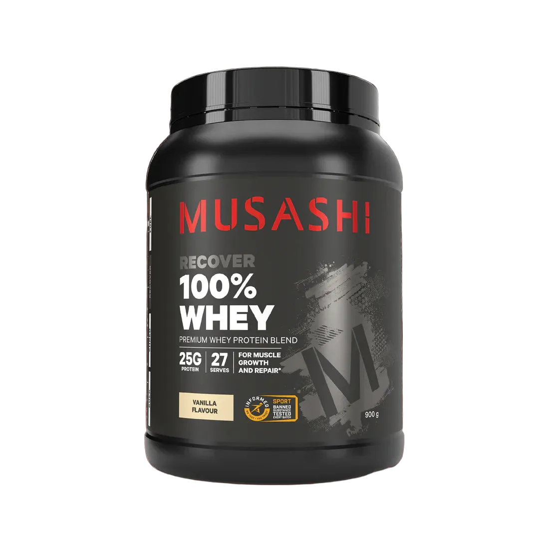 Musashi 100% Whey Protein 900g
