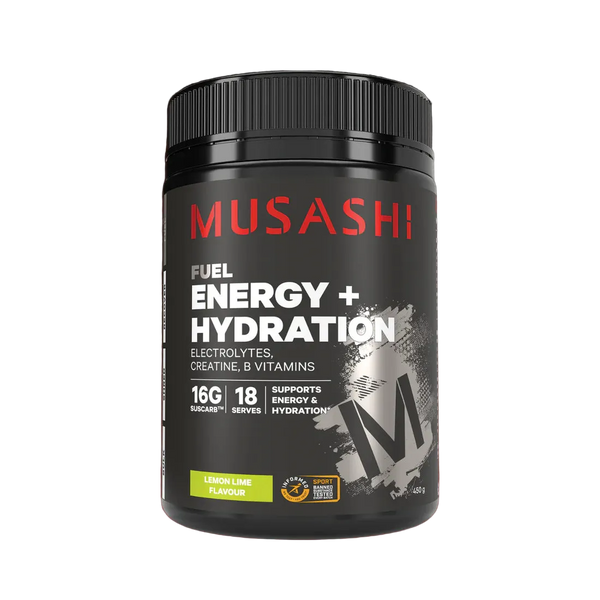 Musashi Energy & Hydration Powder 450g