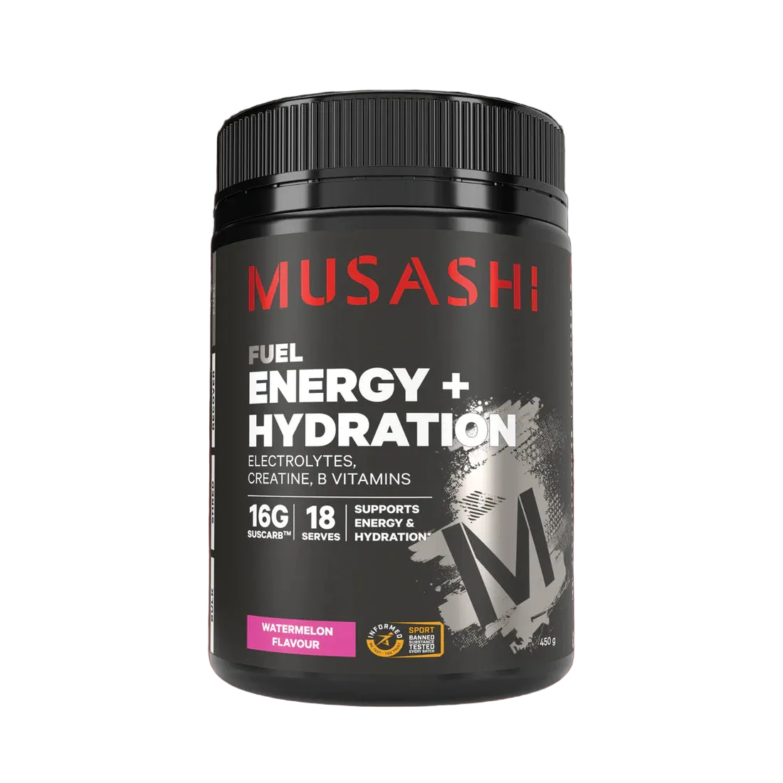 Musashi Energy & Hydration Powder 450g