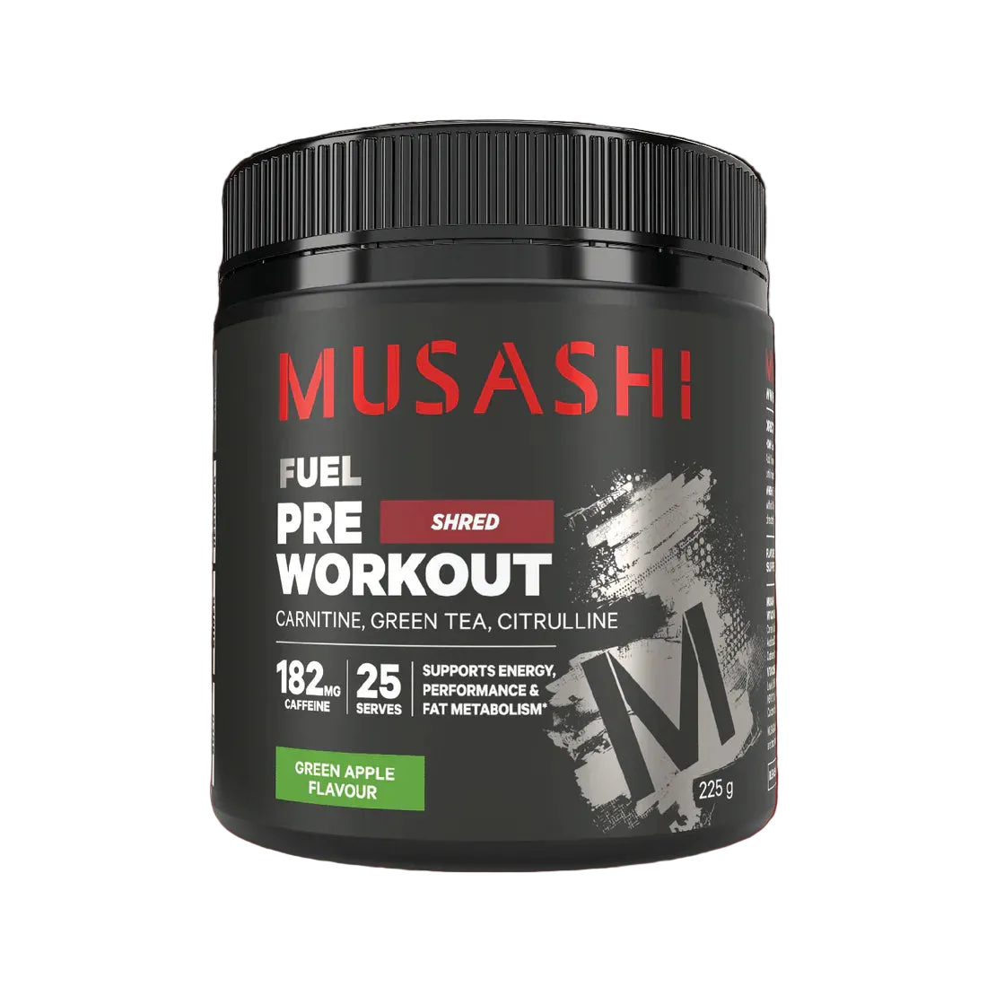 Musashi Pre Workout Shred 225g