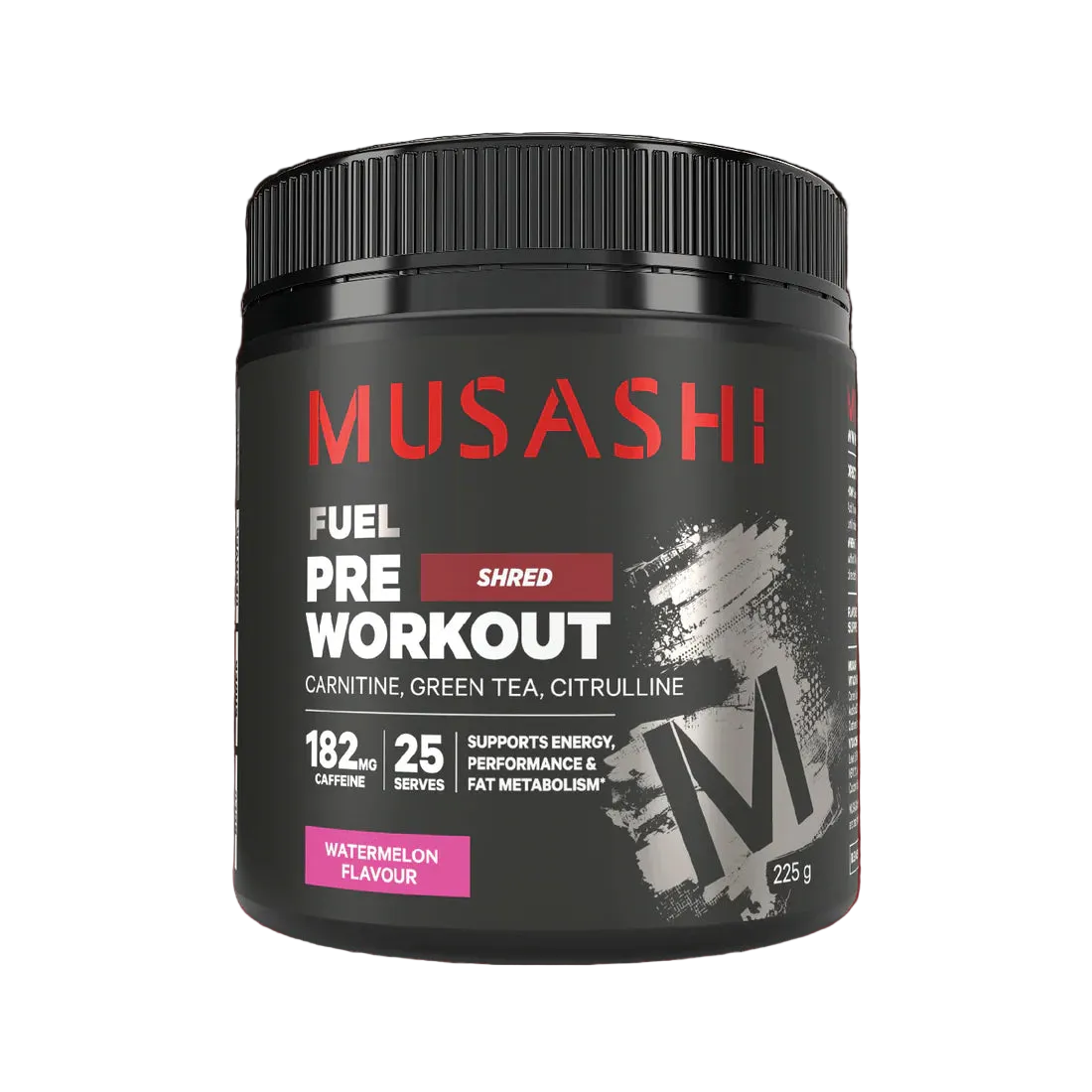 Musashi Pre Workout Shred 225g
