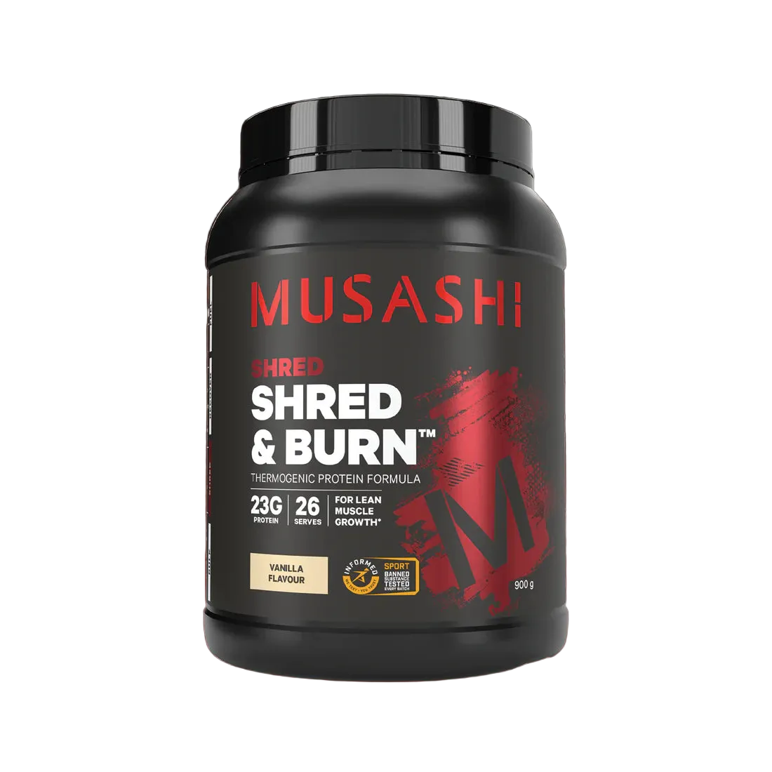 Musashi Shred & Burn Shred 900g