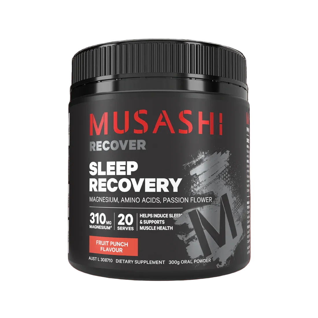 Musashi Sleep Recovery Fruit Punch 300g