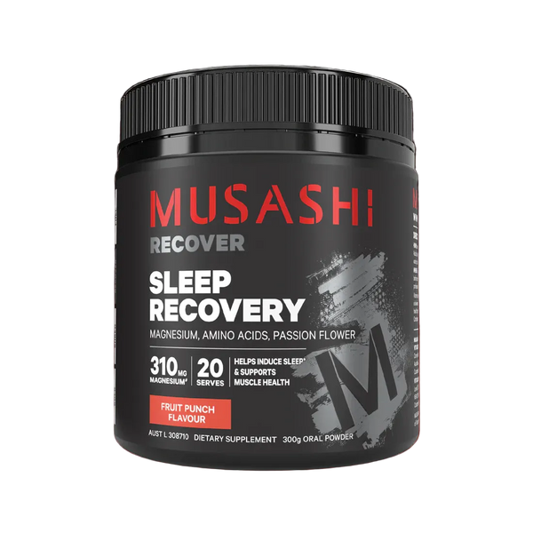 Musashi Sleep Recovery Fruit Punch 300g