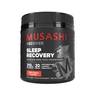 Musashi Sleep Recovery Fruit Punch 300g