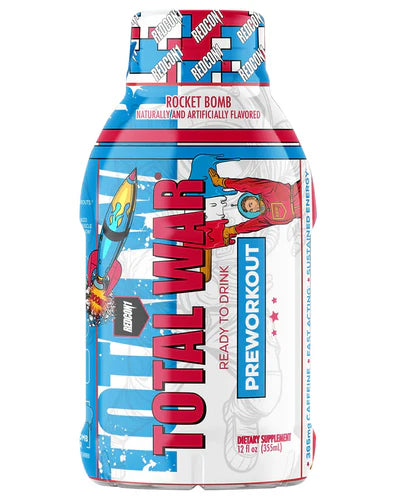 Redcon1 Total War Pre-Workout - Rtd 355ml x12