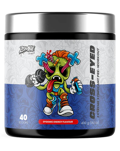 Zombie Cross Eyed - Stimulant + English Walnut Pre-Workout 400g