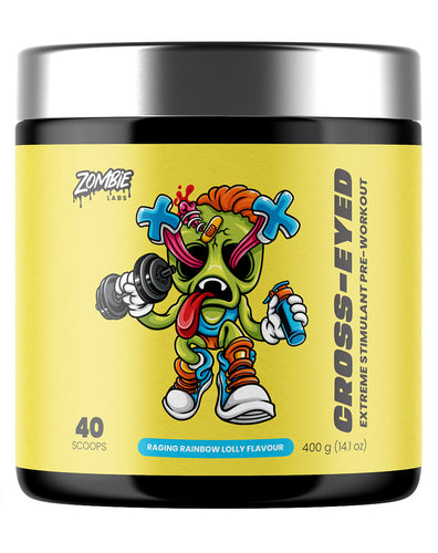 Zombie Cross Eyed - Stimulant + English Walnut Pre-Workout 400g