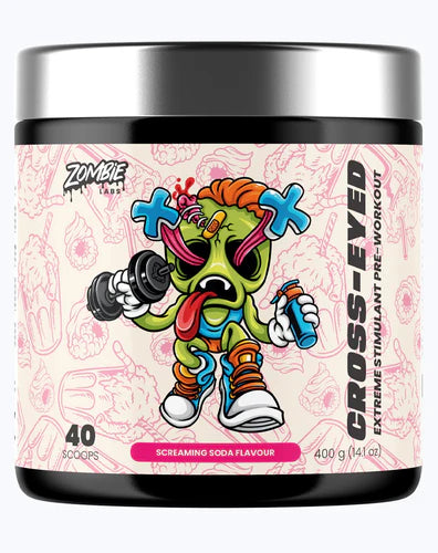 Zombie Cross Eyed - Stimulant + English Walnut Pre-Workout 400g