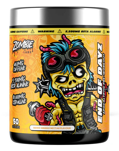 Zombie End Of Dayz - Apocalyptic Energy Pre-Workout 750g