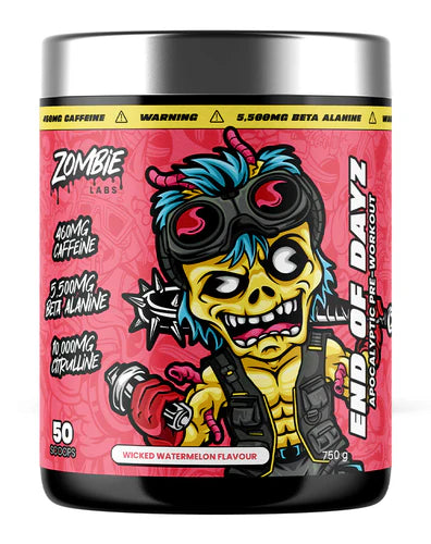 Zombie End Of Dayz - Apocalyptic Energy Pre-Workout 750g